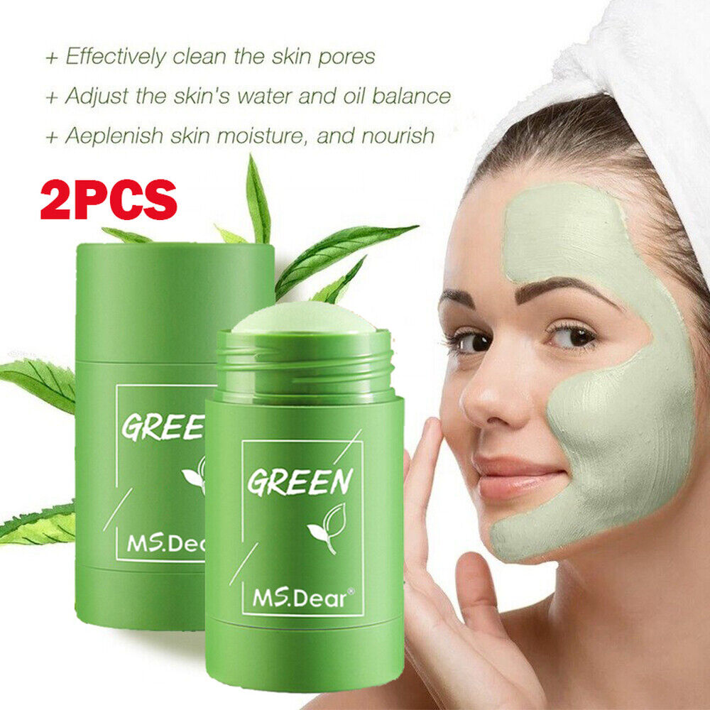 Green Tea Purifying Clay Stick Masks (2 Pack)