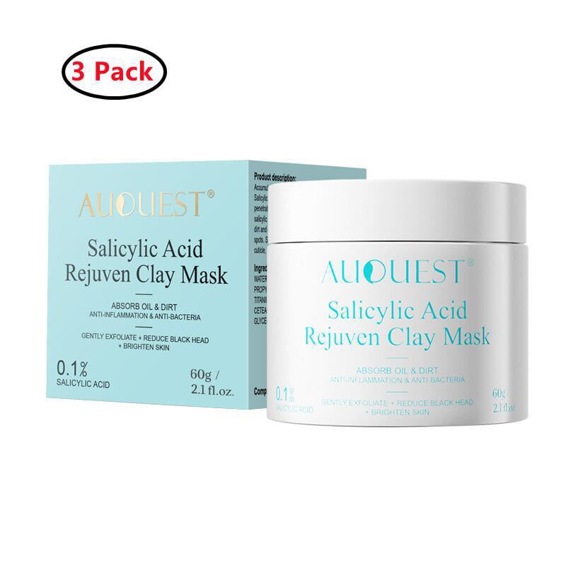 Salicylic Acid Mud Mask - 3 Pack