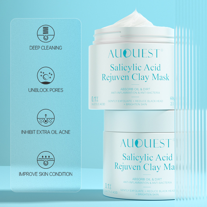Salicylic Acid Mud Mask - Acne & Pore Reduction