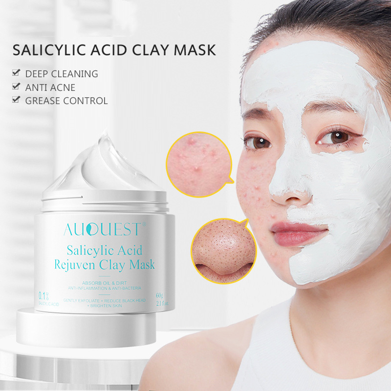 Salicylic Acid Mud Mask - Acne & Pore Reduction