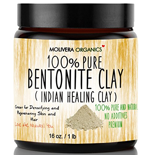 100% Pure Bentonite Clay - Molivera Organics