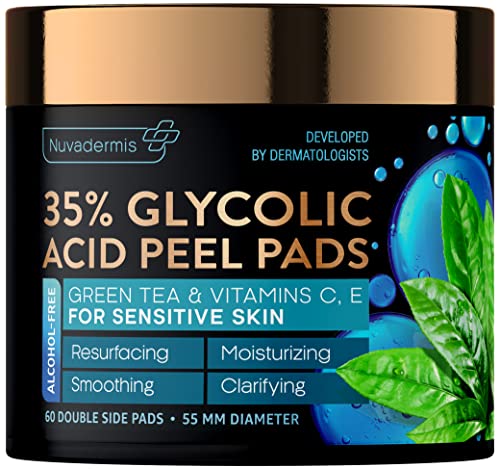 Glycolic Acid Peel Pads for Skin Resurfacing
