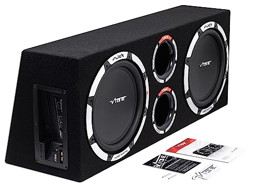 12" 2400W Twin Bass Subwoofer Enclosure