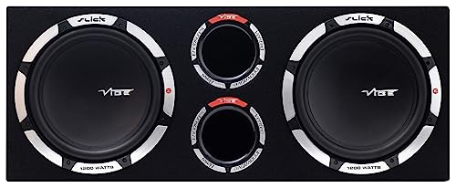 12" 2400W Twin Bass Subwoofer Enclosure