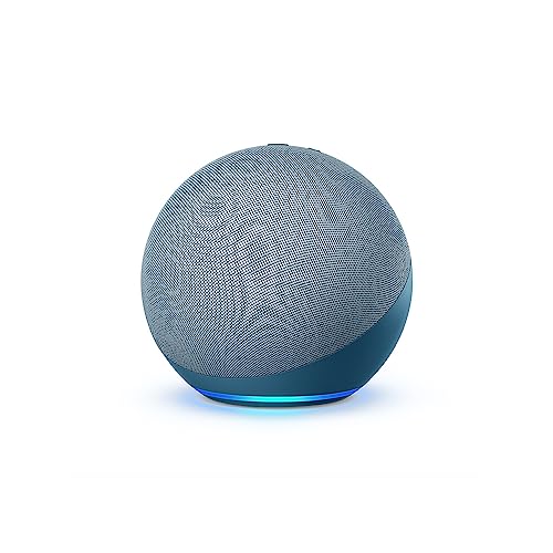 Echo with premium sound and Alexa | Blue