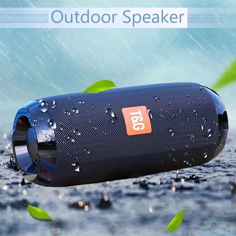 Waterproof Portable Bluetooth Speaker with Subwoofer