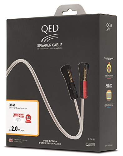 QED XT40i Reference Speaker Cable with Banana Plugs