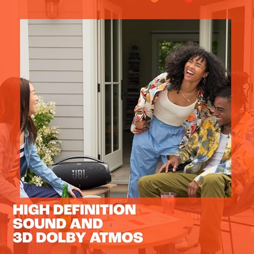 JBL Boombox 3 Bluetooth Speaker - Waterproof, 24HR Battery