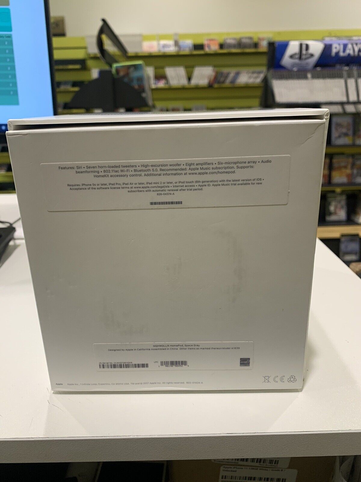 Apple HomePod Smart Speaker - Space Grey