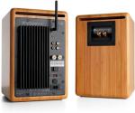 Audioengine A5+ Bluetooth Bookshelf Speakers - Bamboo Pair