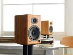 Audioengine A5+ Bluetooth Bookshelf Speakers - Bamboo Pair