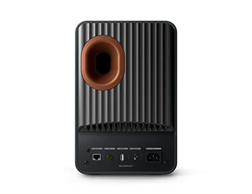 KEF LS50 Wireless II Active Stereo Speakers - Carbon Black