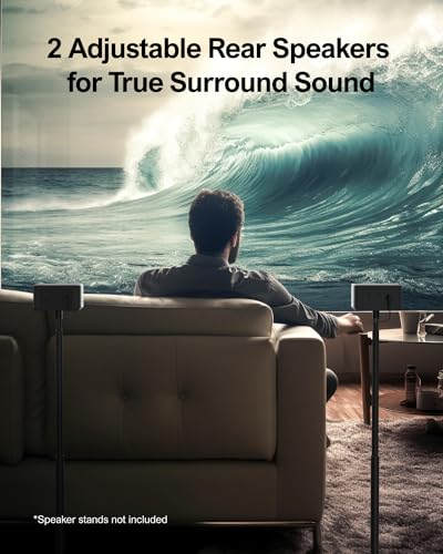 ULTIMEA 5.1 Surround Soundbar with Wireless Subwoofer