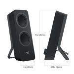 Logitech Z207 Wireless Bluetooth Stereo Speakers - Black
