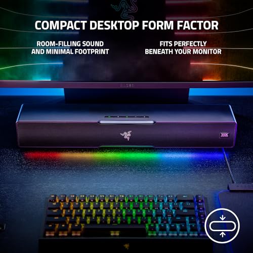 Razer Leviathan V2 Gaming Soundbar with Subwoofer