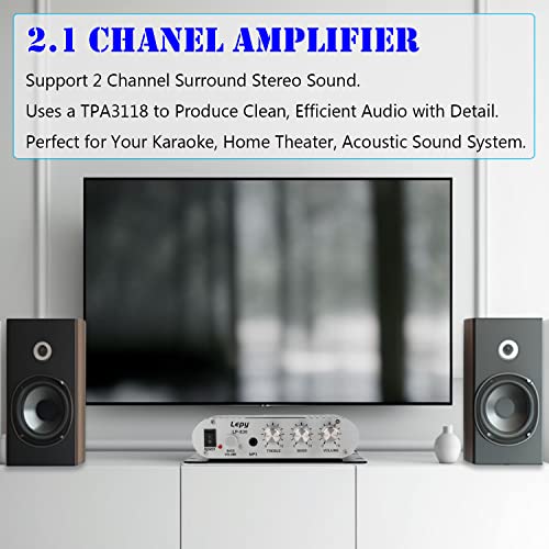 Mochatopia Mini 2.1 Channel Bass Amplifier