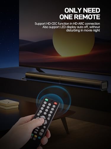 MEVOSTO 2.2CH Sound Bar with Built-in Woofers