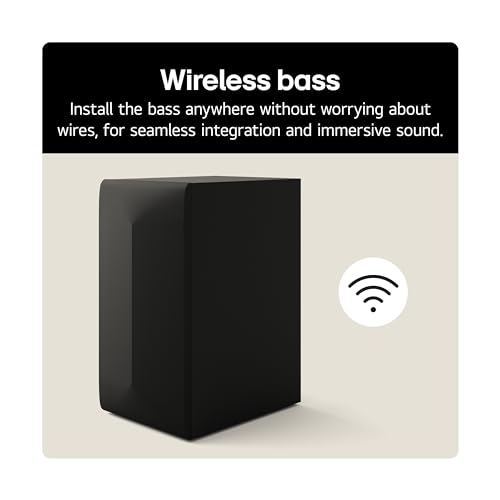 LG US40T Bluetooth Soundbar with Wireless Subwoofer