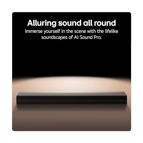 LG US40T Bluetooth Soundbar with Wireless Subwoofer