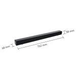 Panasonic SC-HTB100 Slim Bluetooth Soundbar, Black