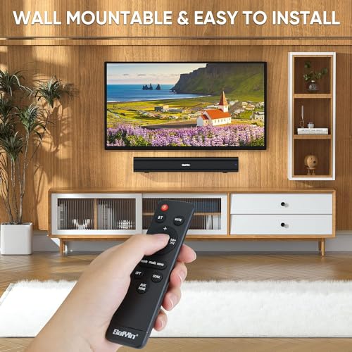 Saiyin 40W Compact Soundbar with Bluetooth Connection