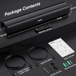 Saiyin 40W Compact Soundbar with Bluetooth Connection