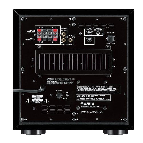 Yamaha NSSW200 Black Powered Subwoofer