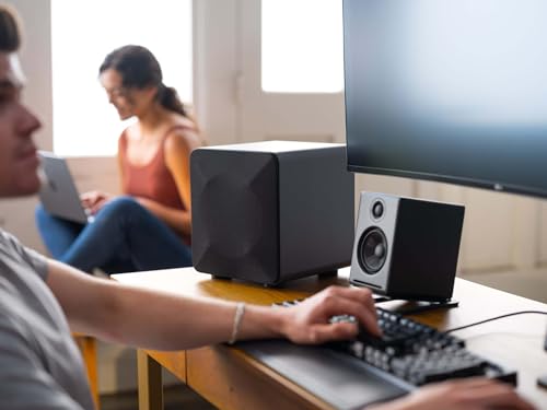 Audioengine S6 Compact Powered Subwoofer for Bass Lovers