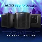 ALTO TS15S 2500W Powered 15-inch Subwoofer Speaker