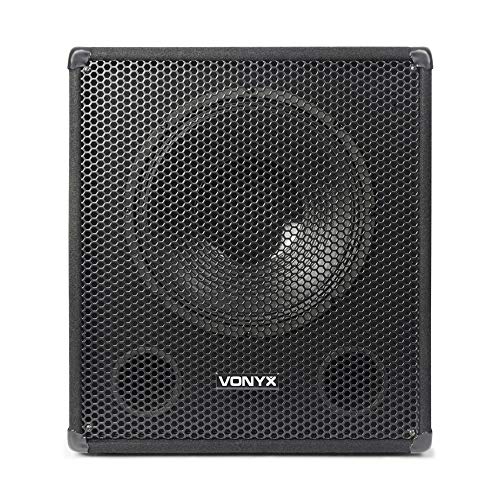 VONYX 15" Powered PA Subwoofer - 600W Bass