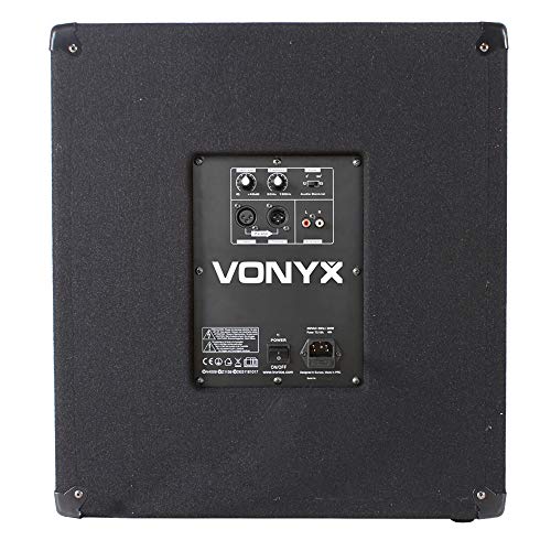 VONYX 15" Powered PA Subwoofer - 600W Bass