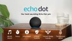 Echo Dot 5th Gen Smart Bluetooth Speaker - Charcoal