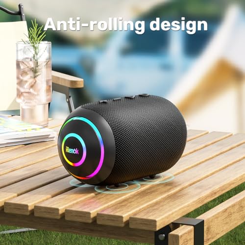 Portable Waterproof Bluetooth Speaker with 10-Hour Playtime