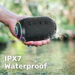 Portable Waterproof Bluetooth Speaker with 10-Hour Playtime