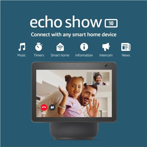 Echo Show 10 HD Smart Display with Motion