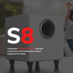 Audioengine S8 250W 8-Inch Powered Subwoofer