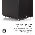 Q Acoustics B12 Active Subwoofer - Carbon Black