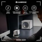 Cambridge Audio Minx X201 Active Subwoofer - Black