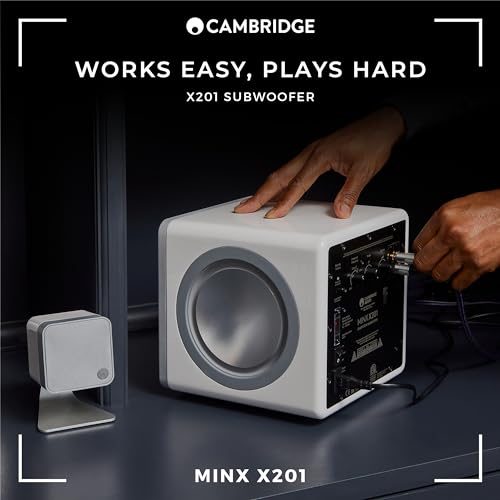 Cambridge Audio Minx X201 Active Subwoofer - Black