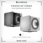 Cambridge Audio Minx X201 Active Subwoofer - Black