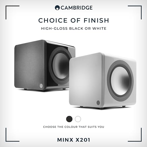 Cambridge Audio Minx X201 Active Subwoofer - Black