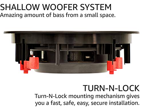 Earthquake Sound SUB8 8" In-Wall/Ceiling Subwoofer