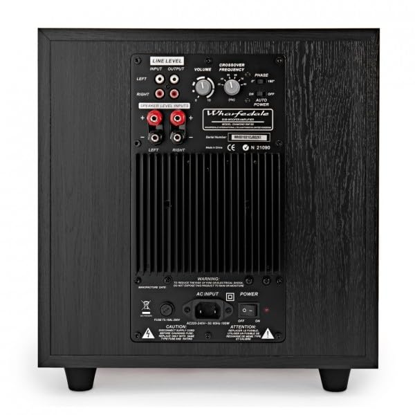 Wharfedale Diamond SW150 Black Subwoofer