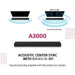 Sony HT-A3000 Dolby Atmos Soundbar with Subwoofer