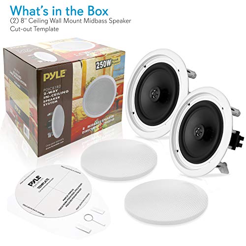 Weatherproof Dual Outdoor Speakers for Pool & Patio