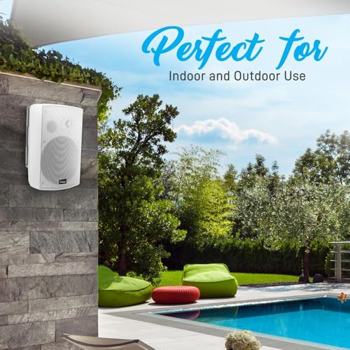 Pyle Waterproof Bluetooth Patio Wall-Mount Speaker