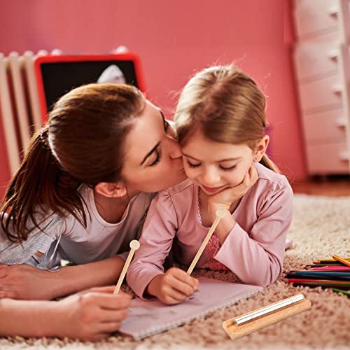 Wooden Chime Bars with Mallet for Healing Sound