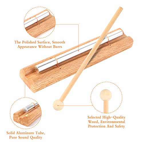 Wooden Chime Bars with Mallet for Healing Sound