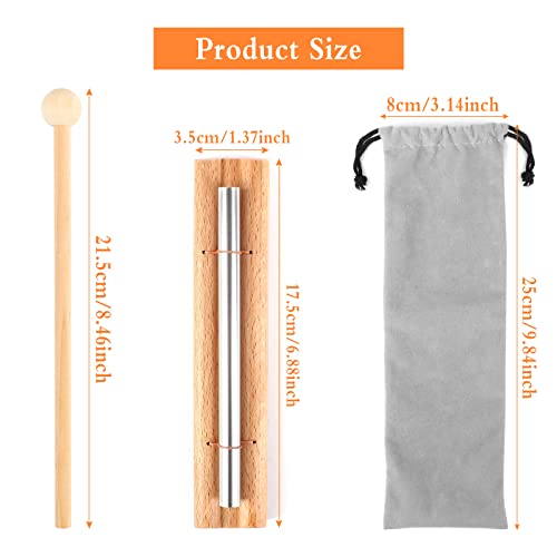 Wooden Chime Bars with Mallet for Healing Sound