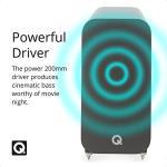 Q Acoustics 3060S Active 8" Subwoofer - Graphite Gray